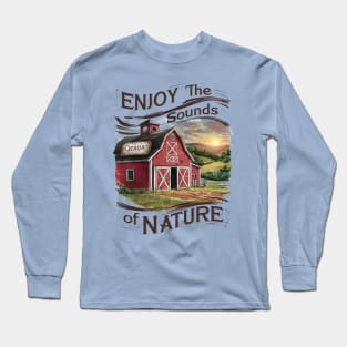 Cicada : Enjoy the sounds of nature Long Sleeve T-Shirt